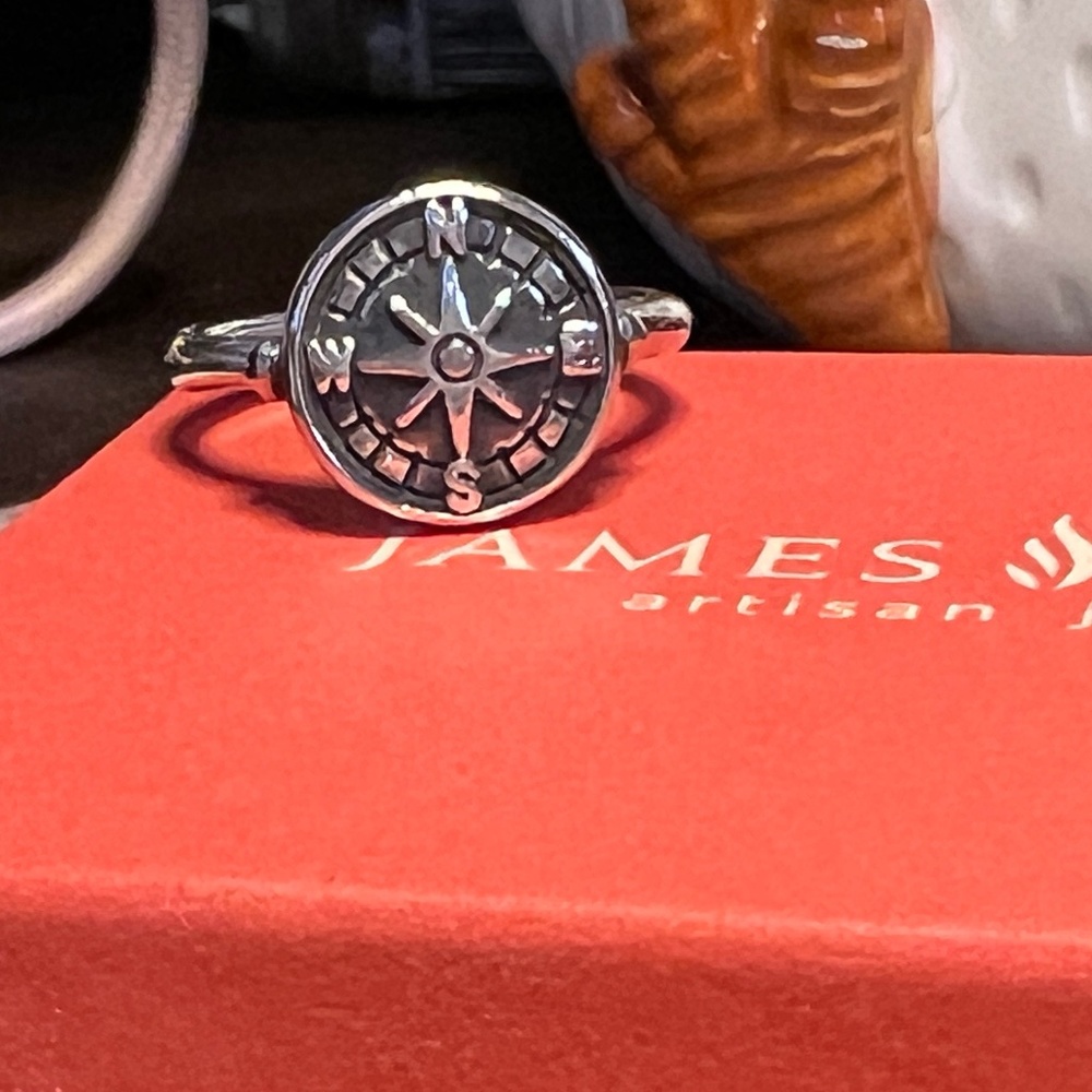 James Avery Life's Journey Ring (Compass)